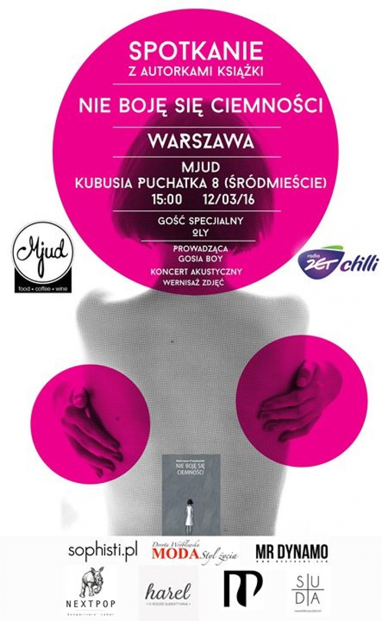 Nie boję się ciemności - spotkanie z Katarzyną Frąckowiak w MJUDzie