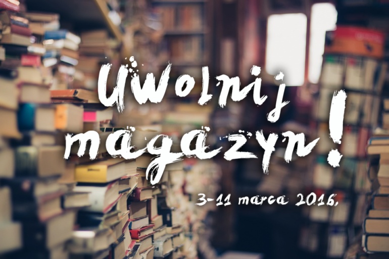 Uwolnij magazyn! Kiermasz książek w PIW