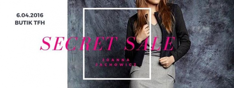 SECRET SALE Joanna Jachowicz x TFH Koncept