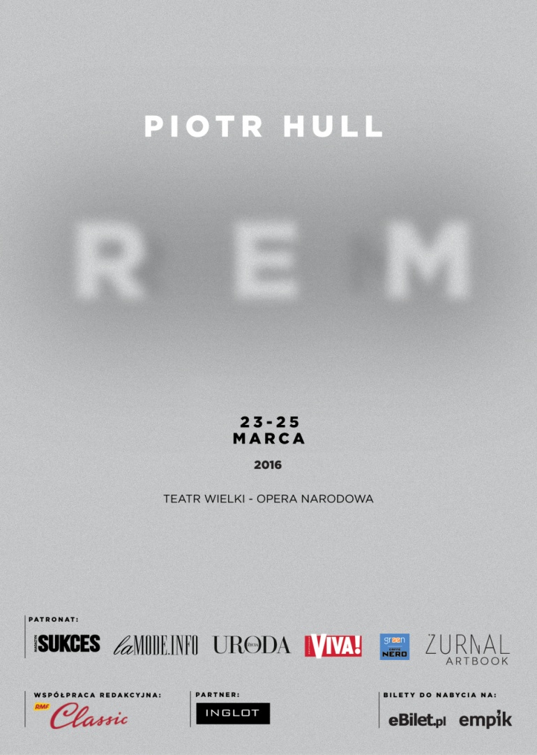 REM w Teatrze Wielkim - Operze Narodowej