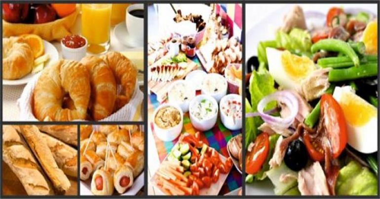 Francuski bufet śniadaniowy