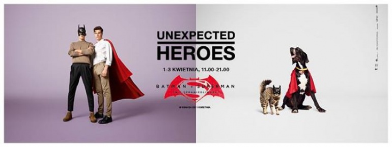 Batman v Superman: Świt Sprawiedliwości 1-3 kwietnia 2016r. Galeria Mokotów