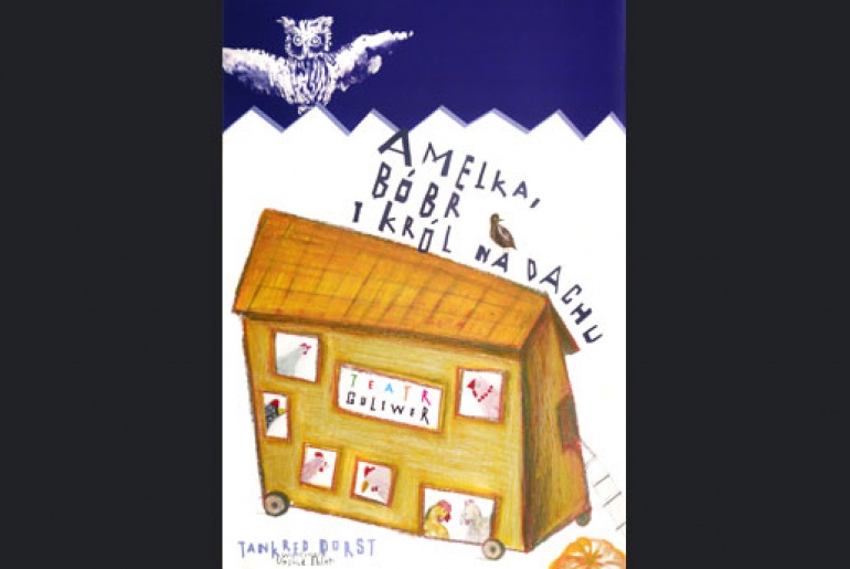 "Amelka, Bóbr i Król na dachu" w Teatrze Guliwer