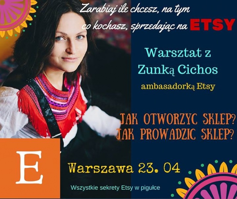 Zarabiaj na tym co kochasz robić, sprzedając swoje dzieła na ETSY