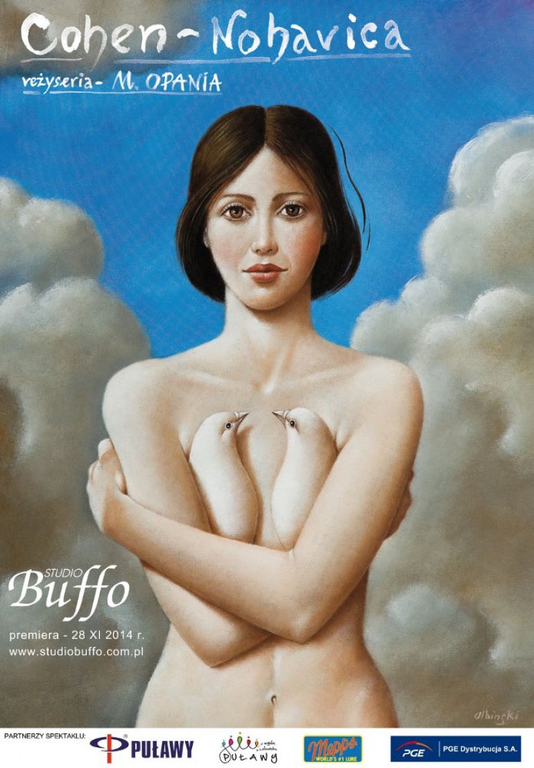 Spektakl "Cohen - Nohavica" w Studio Buffo