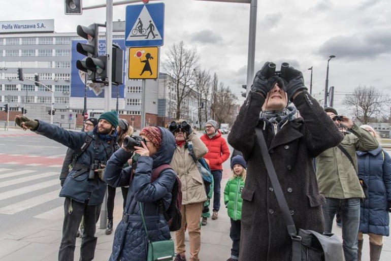 Ptasio i poWoli II. Ornito-deweloperka. Spacer z cyklu „Warszawa stroszy piórka”