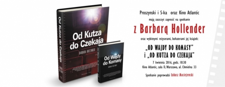 "Od Kutza do Czekaja" - premiera książki w Kinie Atlantic