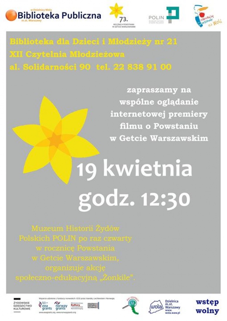 Akcja Żonkile w Bibliotece Małych Odkrywców