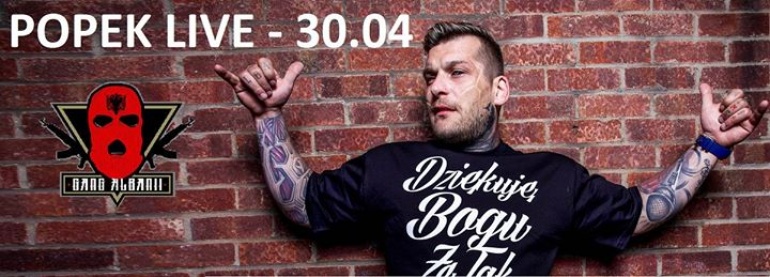 Gang Albanii + POPEK Live \ Koncert \ Scena Klub Sopot