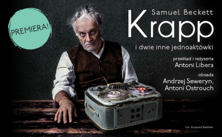 "KRAPP i dwie inne jednoaktówki" - I premiera w Teatrze Polskim