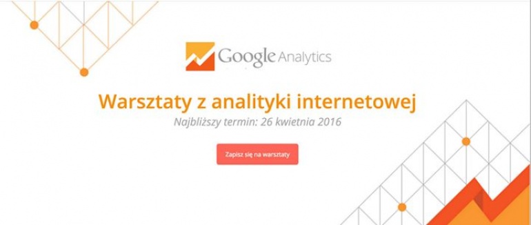Warsztaty z analityki internetowej - Google Analytics