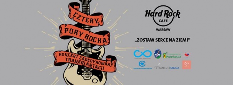 Cztery Pory Rocka - koncert zadedykowany transplantacji