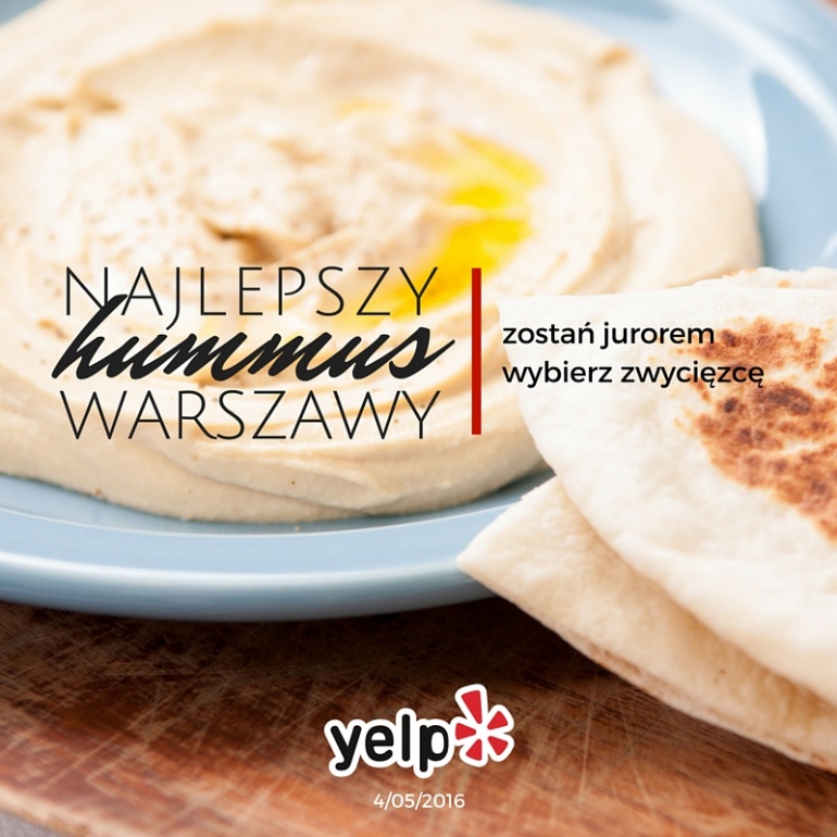 Najlepszy Hummus Warszawy: zostań jurorem