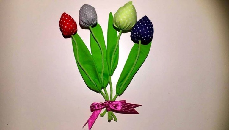 BEZPŁATNE WARSZTATY SZYCIA TULIPANÓW w Ciekawym Szyciu