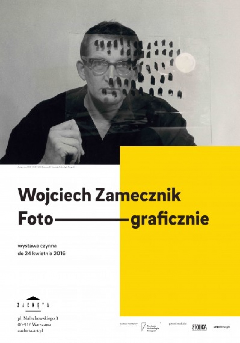 Wystawa "Wojciech Zamecznik. Foto-graficznie" - Galeria Zachęta