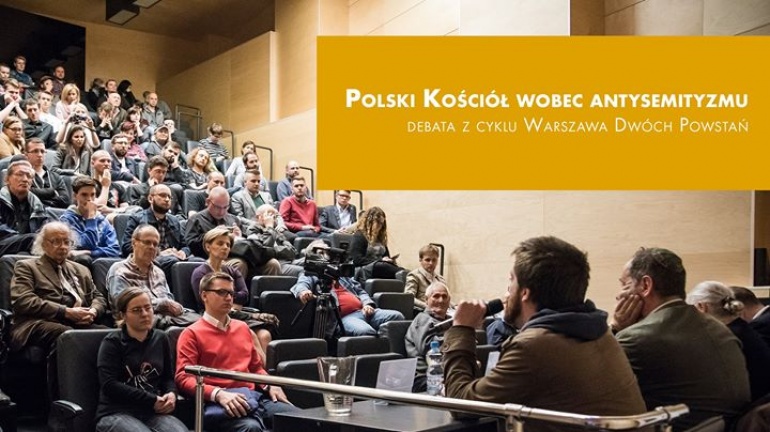 Polski Kościół wobec antysemityzmu – spotkanie z cyklu Warszawa Dwóch Powstań