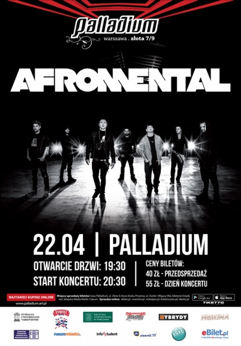 Afromental - koncert w Palladium