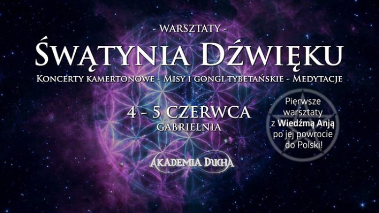 WARSZTATY ŚWIĄTYNIA DŹWIĘKU * PIERWSZE WARSZTATY Z WIEDŹMĄ ANJĄ PO PRZERWIE! *zdejmowanie blokad* czyszczenie matrycy*