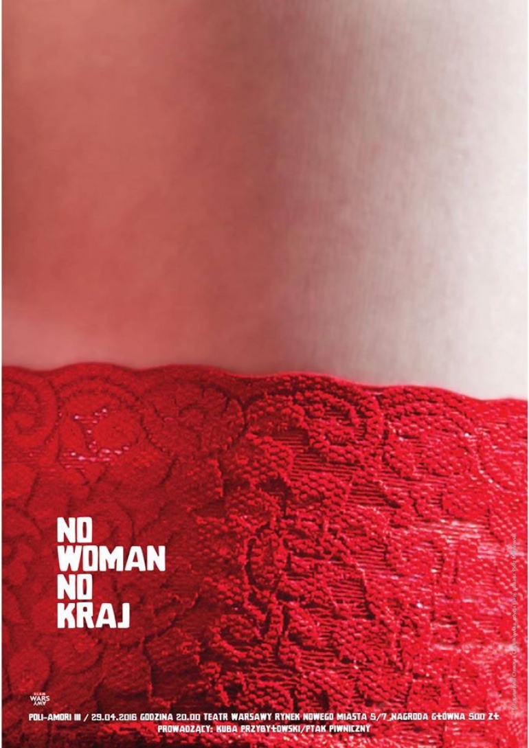NO WOMAN NO KRAJ - 3 slam poetycki w Teatrze WARSawy