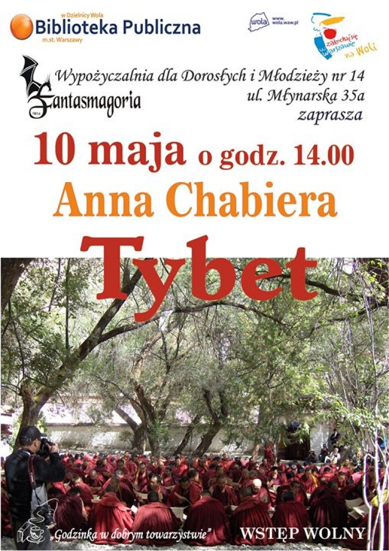 Tybet - prelekcja Anny Chabiery