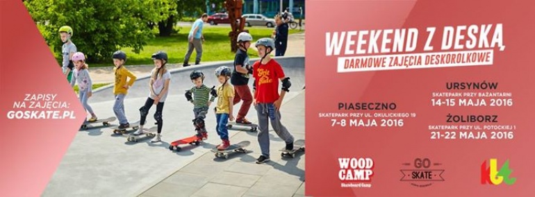 WEEKEND Z DESKĄ - darmowe zajęcia deskorolkowe