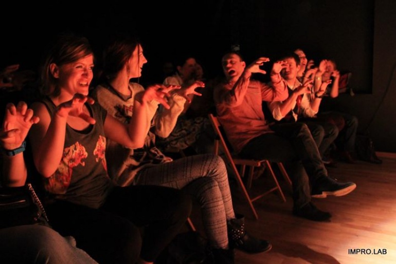 Pokaz warsztatowy grupy "Ludzki blender" (Krótkie Formy S3)