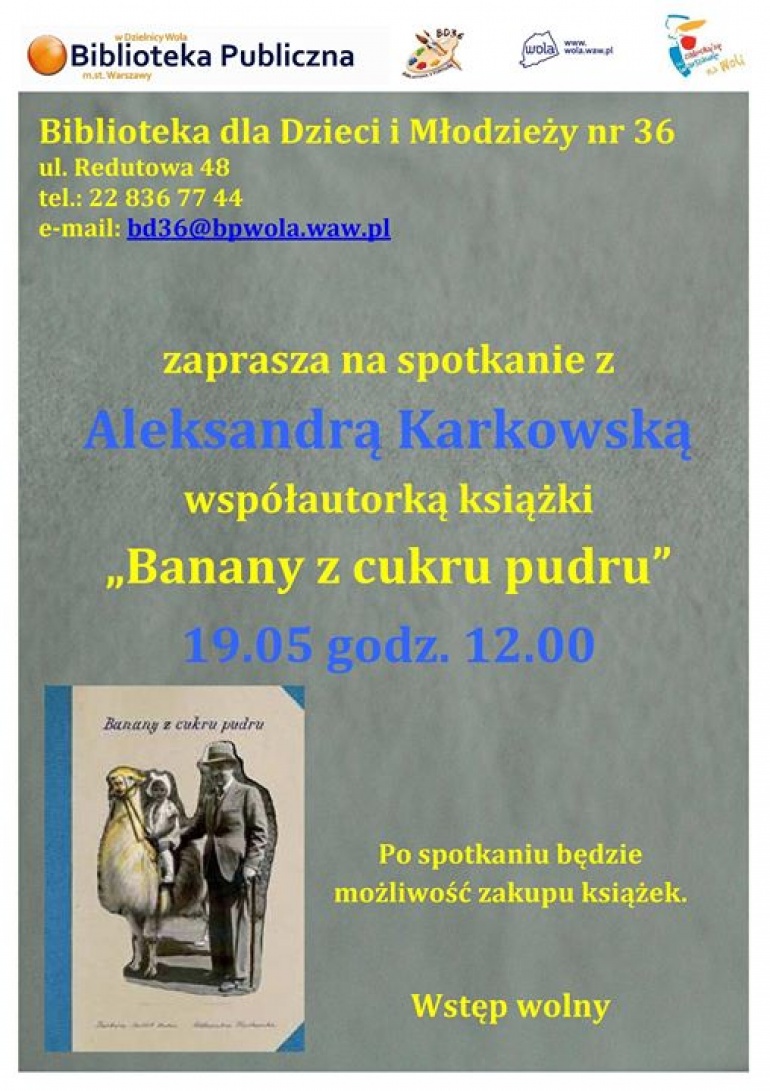 Spotkanie autorskie z Aleksandrą Karkowską