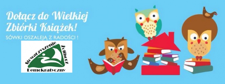 Wielka Zbiórka Książek - dla dzieci ze szpitali, domów dziecka, hospicjów.