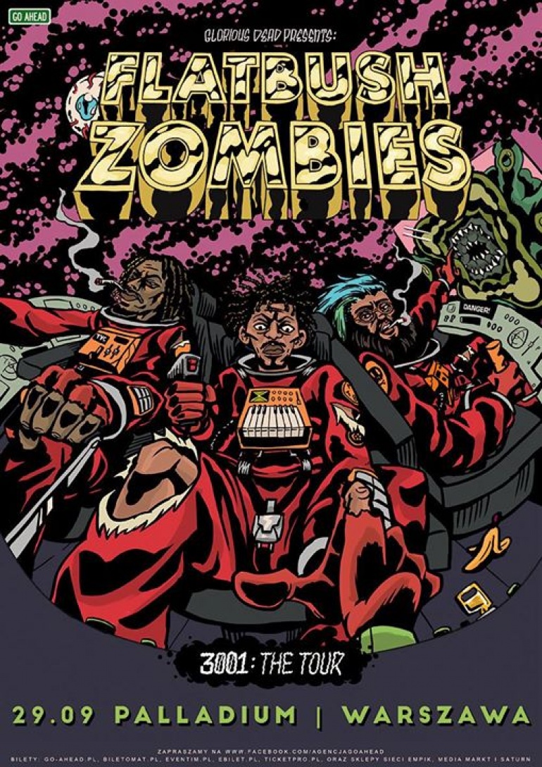FLATBUSH ZOMBIES: 29.09.2016 Warszawa, Palladium