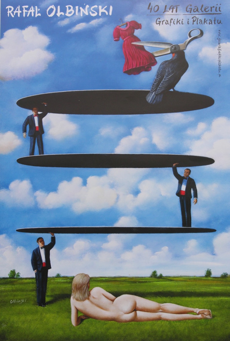 Rafał Olbiński. Wystawa w Galerii Grafiki i Plakatu
