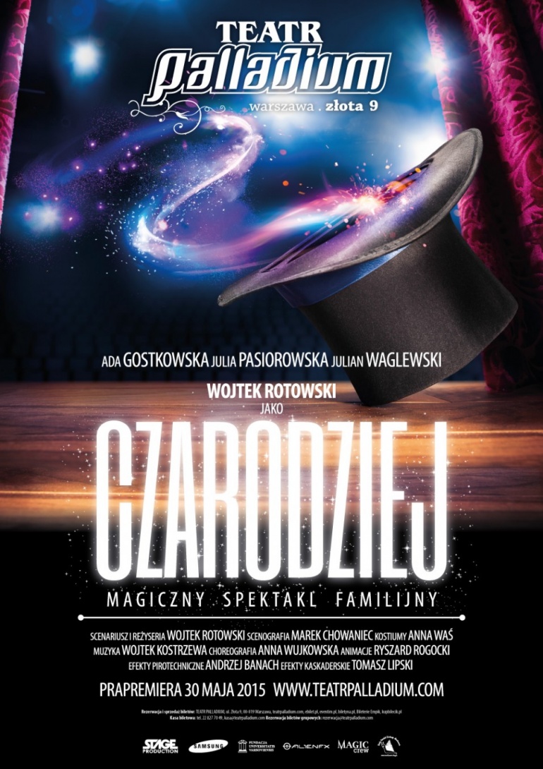 "Czarodziej" - spektakl familijny w Palladium