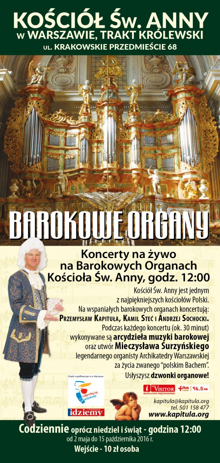 Festiwal „Barokowe Organy”
