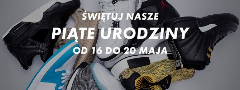 Piąte Urodziny Warsaw Sneaker Store / Warsaw Sneaker Store 5th Birthday - od 16 do 20 maja