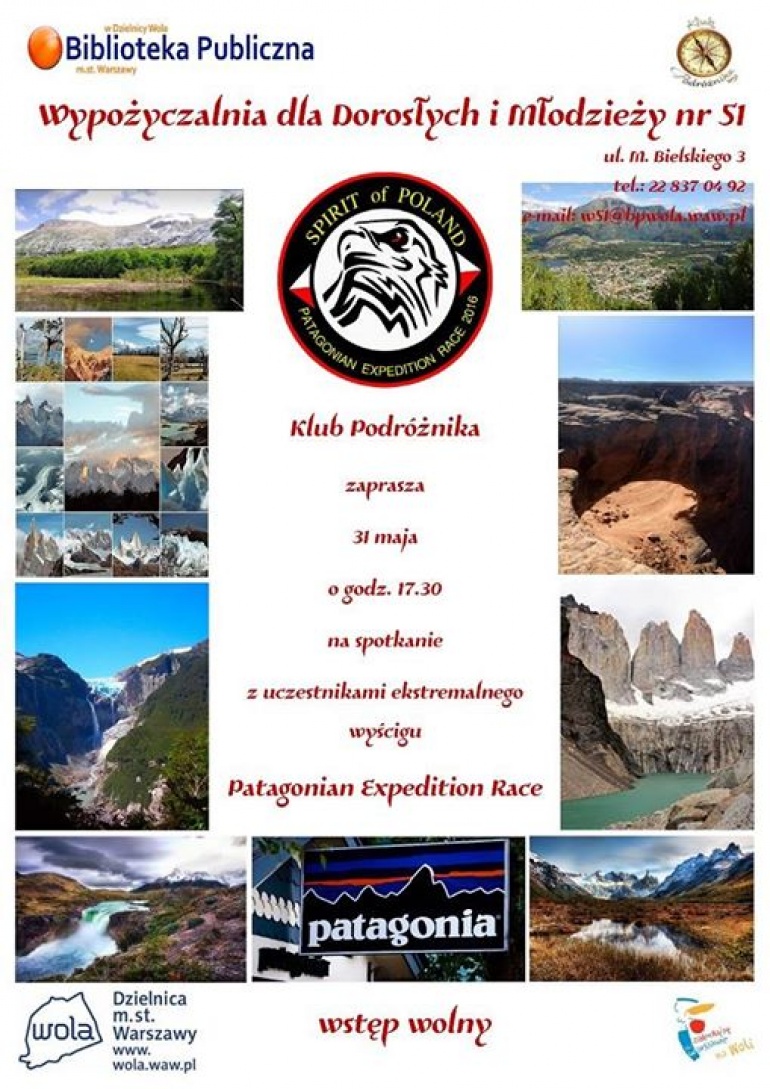 Spotkanie z uczestnikami wyprawy Patagonian Expedition Race