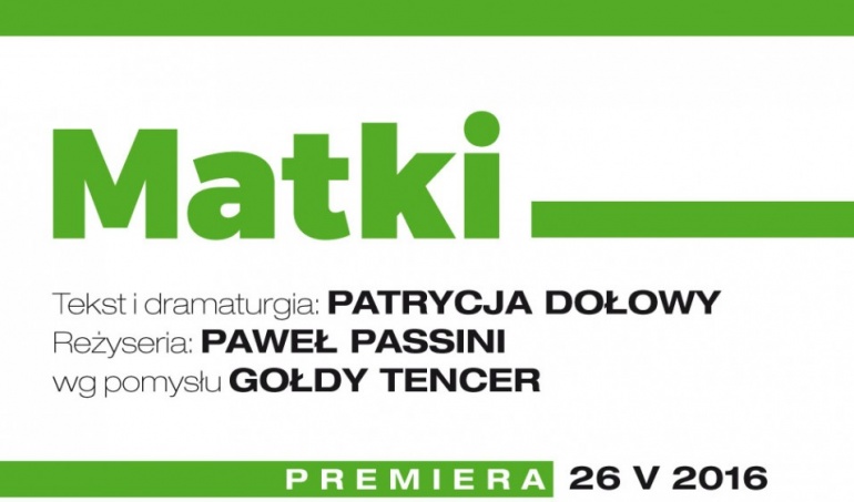 "Matki" w Teatrze Żydowskim