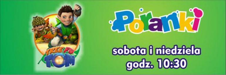 "Tree Fu Tom" - poranek w Multikinie Złote Tarasy
