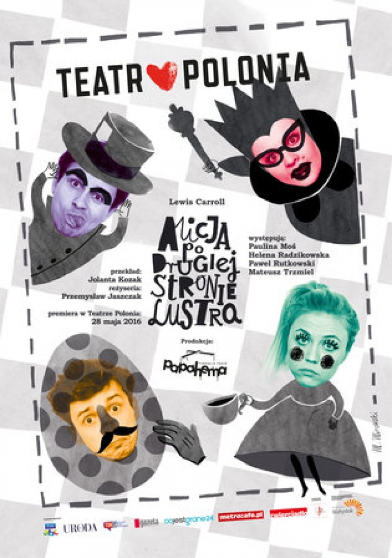"Alicja po drugiej stronie lustra" - spektakl dla dzieci w Teatrze Polonia