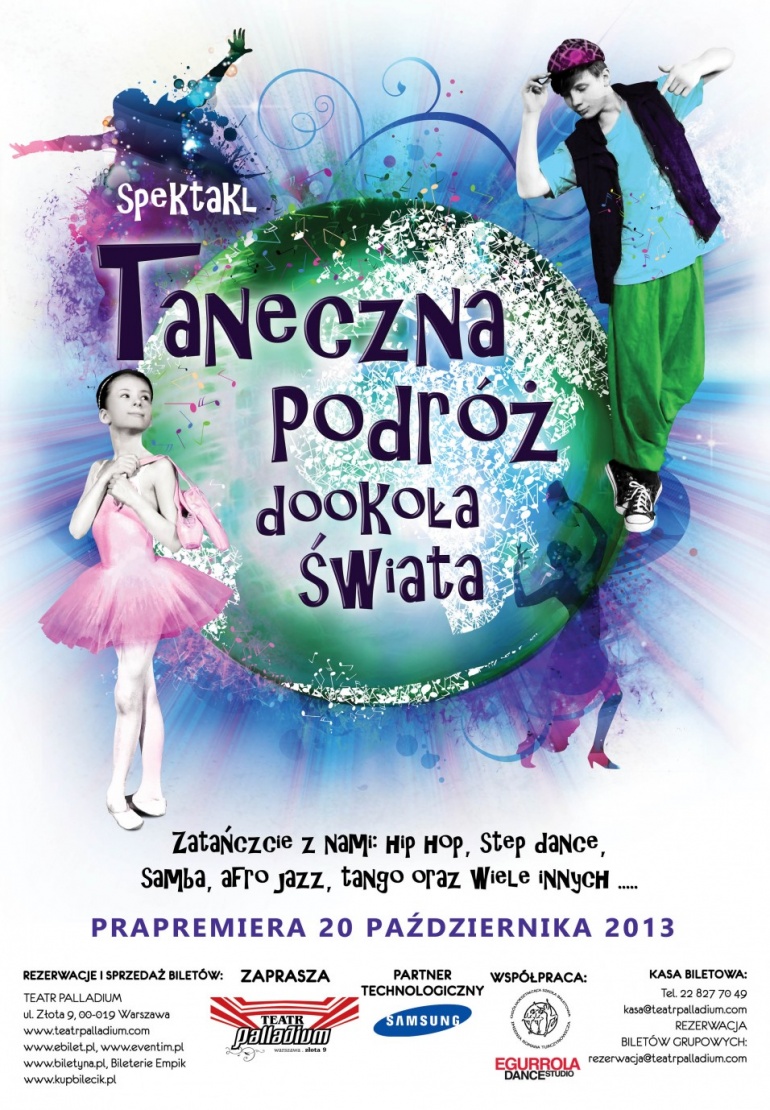 Taneczna Podróż dookoła Świata z balem z okazji Dnia Dziecka w Palladium