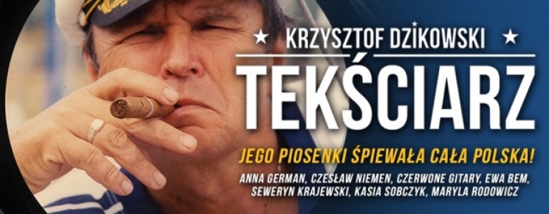 "Tekściarz" - spotkanie autorskie z Krzysztofem Dzikowskim w Kinie Atlantic