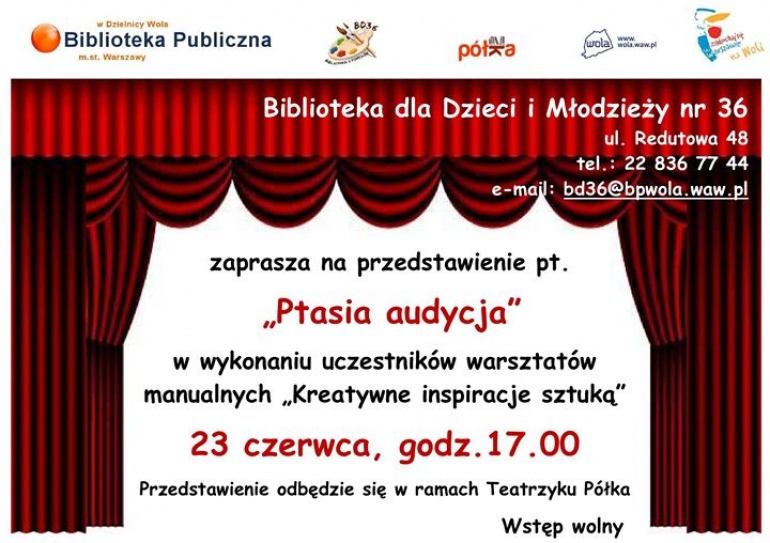 Przedstawienie "Ptasia audycja"