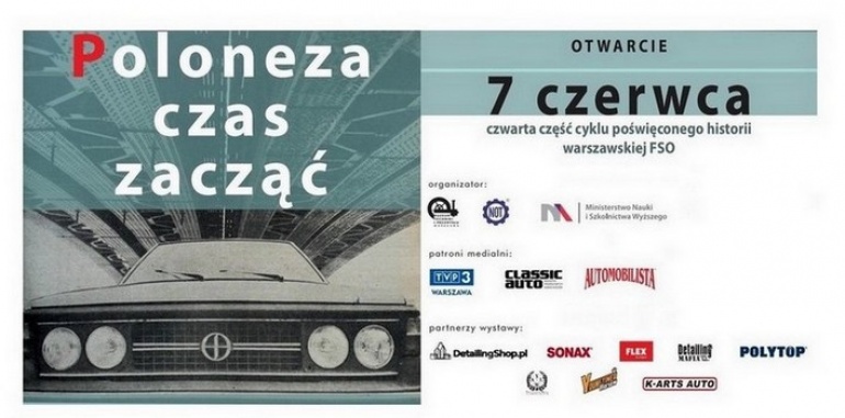 Wystawa "Poloneza czas zacząć" w Muzeum Techniki i Przemysłu NOT