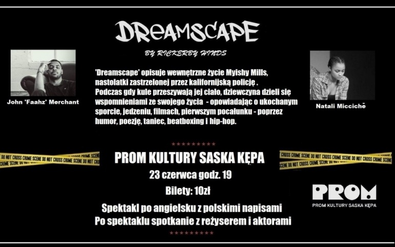 Dreamscape – spektakl teatru hip-hopowego z USA w Promie Kultury