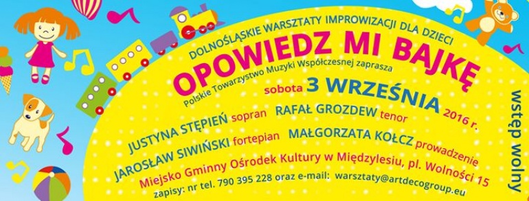 Międzylesie / Opowiedz mi bajkę - dolnośląskie warsztaty improwizacji dla dzieci
