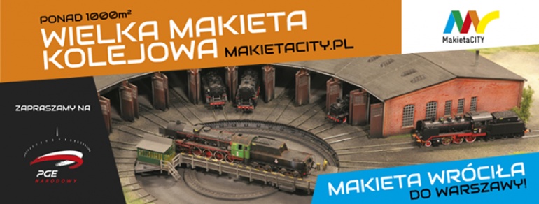 Makieta City na stałe w Warszawie
