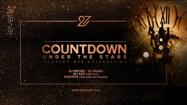 Countdown under the stars / Rooftop NYE Celebration