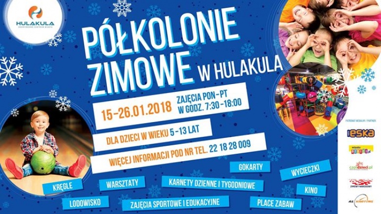 Półkolonie zimowe w Hulakula