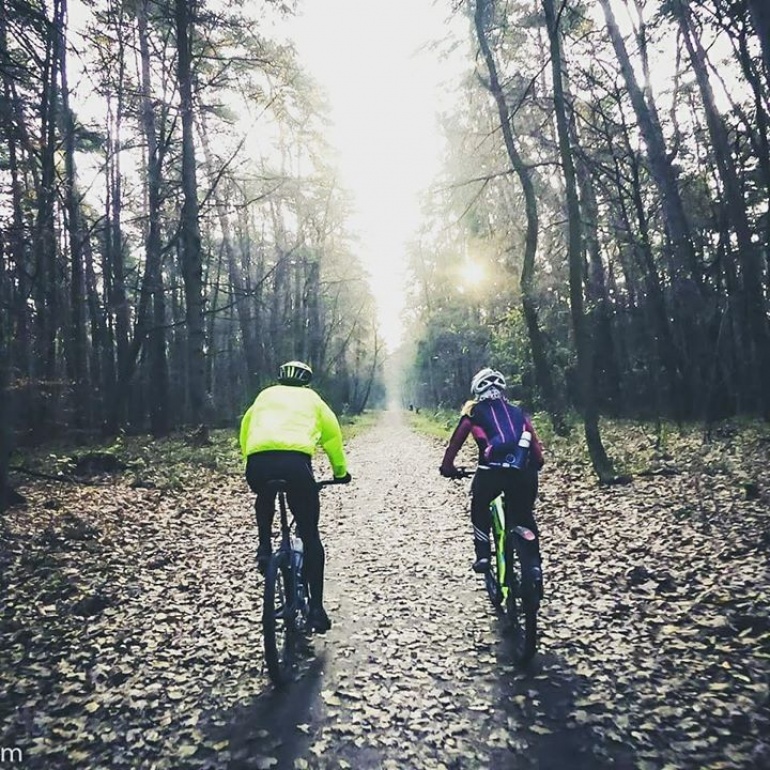 Rowerowe pożegnanie Starego Roku