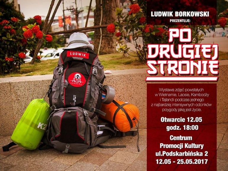 "Po drugiej stronie" Wystawa Ludwika Borkowskiego