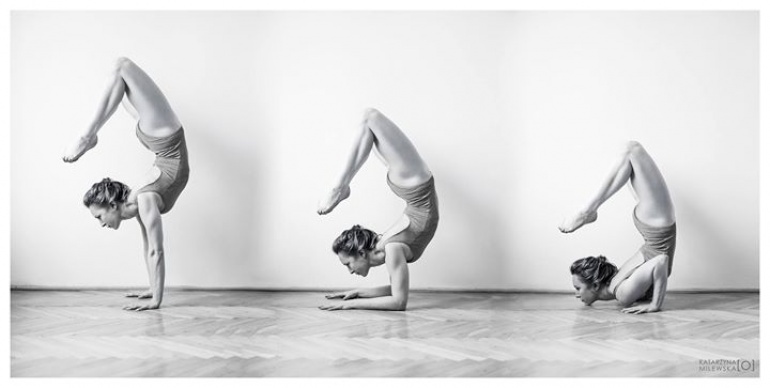 Sztuka stania na rękach - warsztaty z Martą Witecką