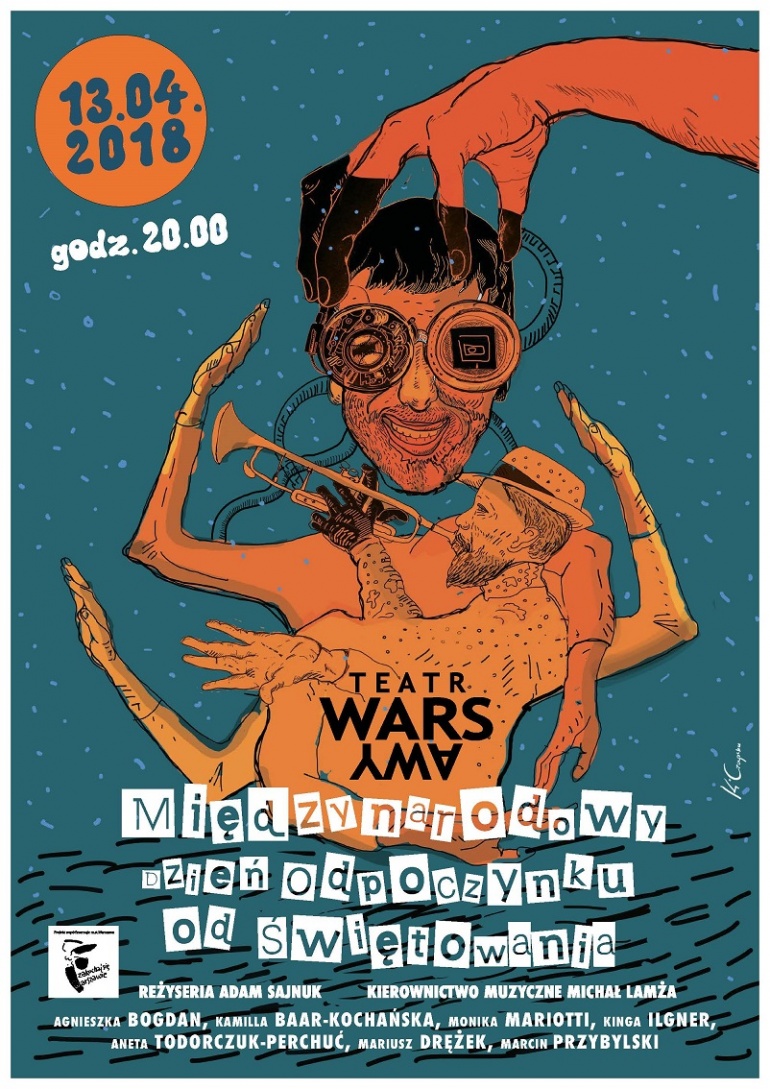 Międzynarodowy dzień odpoczynku od świętowania” w Teatrze WARSawy